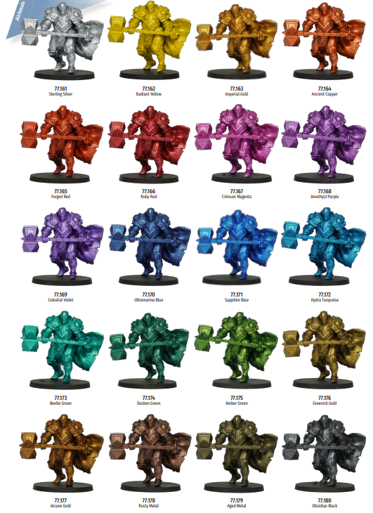 77.161 - Sterling Silver  - Vallejo True Metallic Metal (18ml) - Airbrush