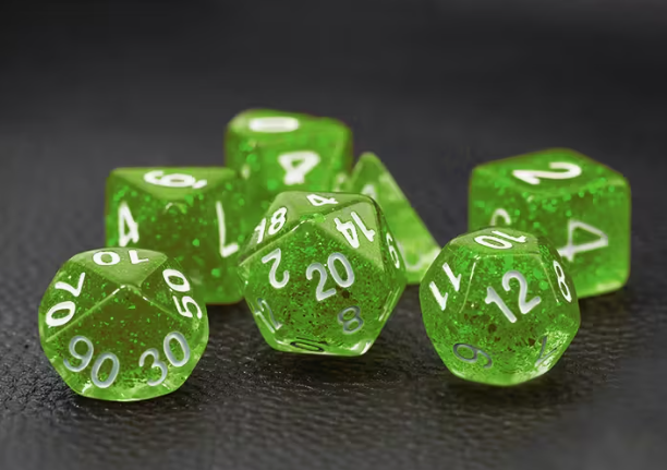 Magic Dice - Galaxy Dice - Spring Dew