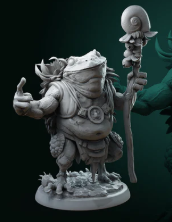 Printed Miniature - Froggl Tribe Grass Speaker