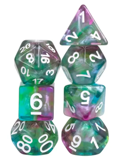 The Underwater Dice Set