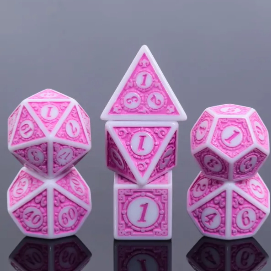 The Magic (Purple) Dice Set