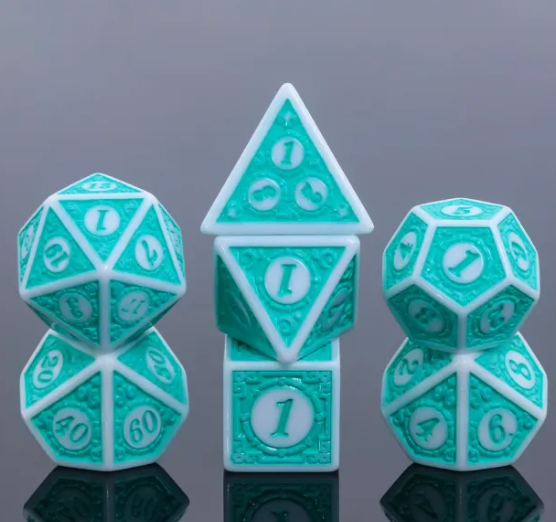 The Magic (Teal) Dice Set