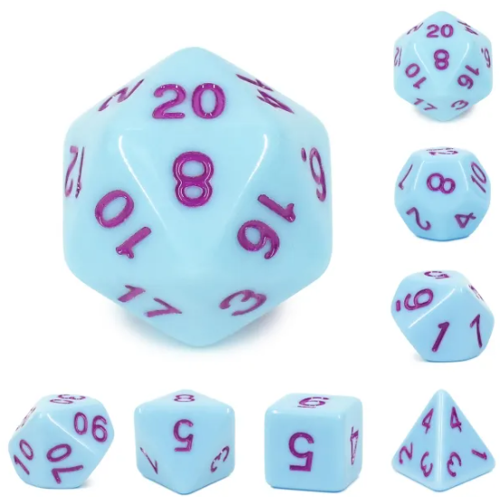 Blue Jay Dice Set
