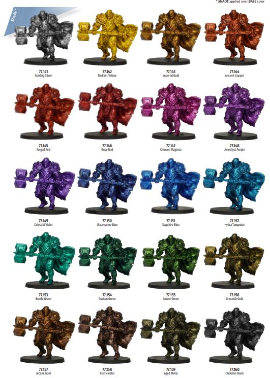 77.154 - Dusken Green - Vallejo True Metallic Metal (18ml) - Shade