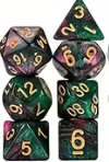 Magic Dice - Colour Swirl - Green/Purple