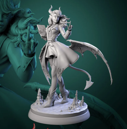 Printed Miniature - Superintendent