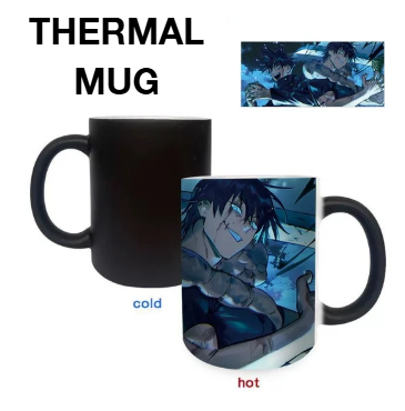 Colour Changing Thermal Mug- Toji Fushiguro