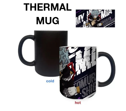 Colour Changing Thermal Mug- Tomura Shigaraki
