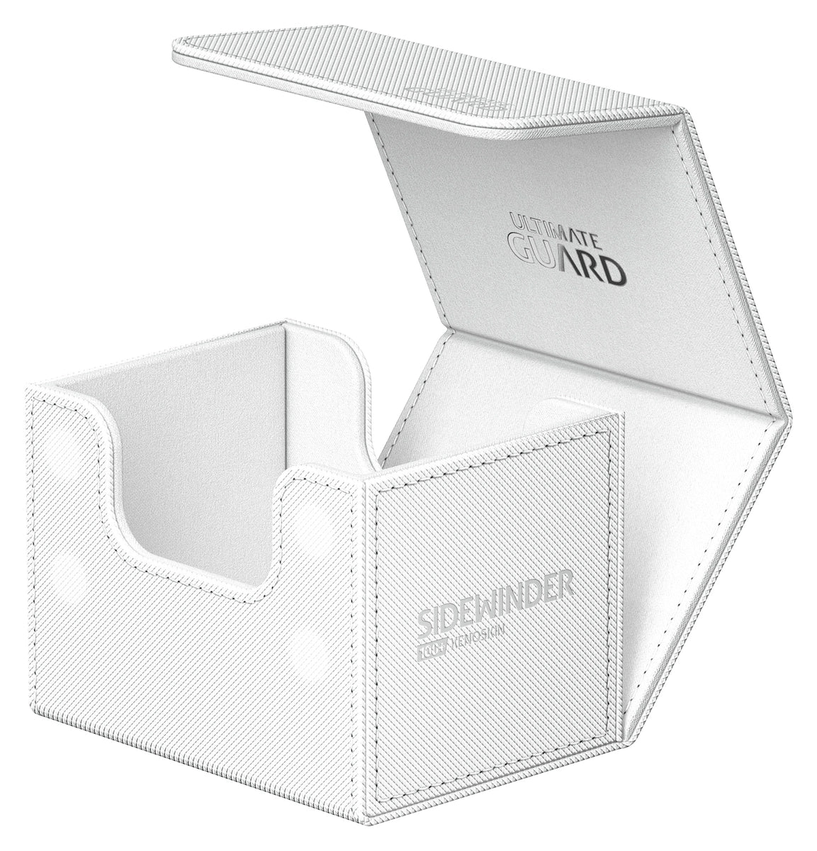 Ultimate Guard Sidewinder 100+ XenoSkin Monocolor White Box - WZRD TCG