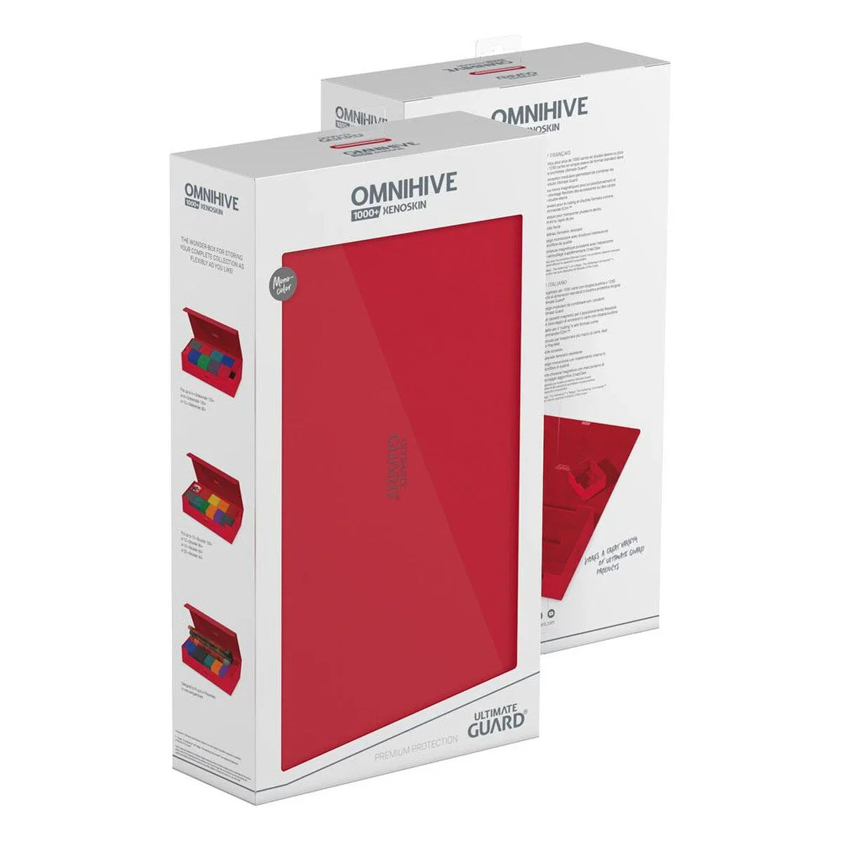 Ultimate Guard Omnihive 1000+ XenoSkin - Red - WZRD TCG