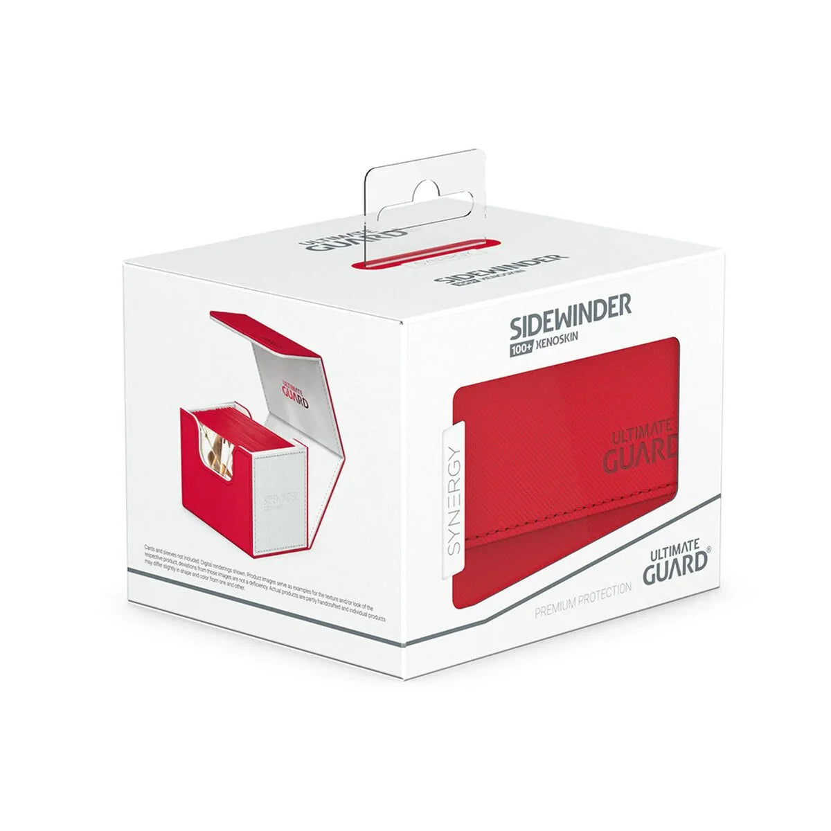 Ultimate Guard Sidewinder 100+ - SYNERGY - Red/White - WZRD TCG