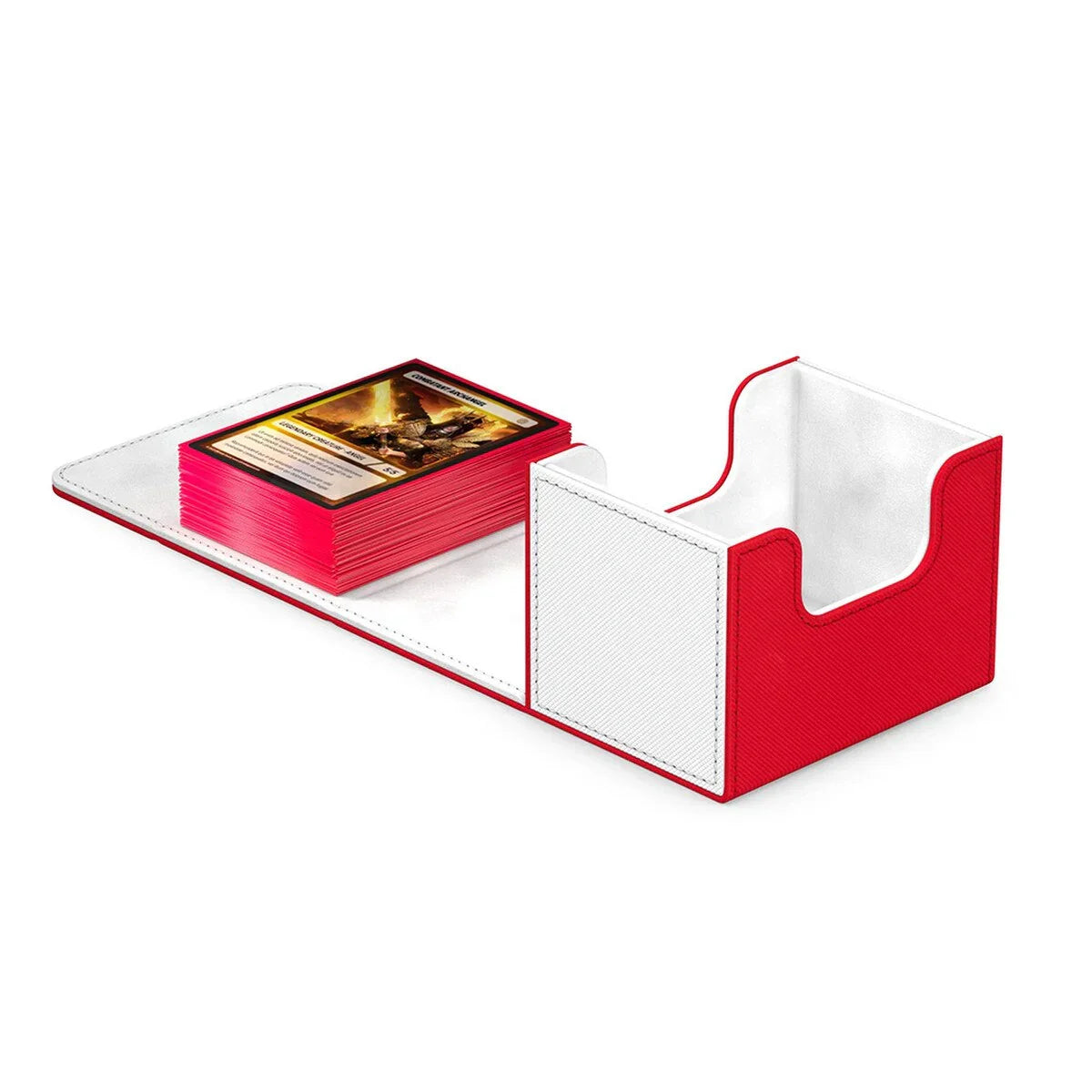 Ultimate Guard Sidewinder 100+ - SYNERGY - Red/White - WZRD TCG