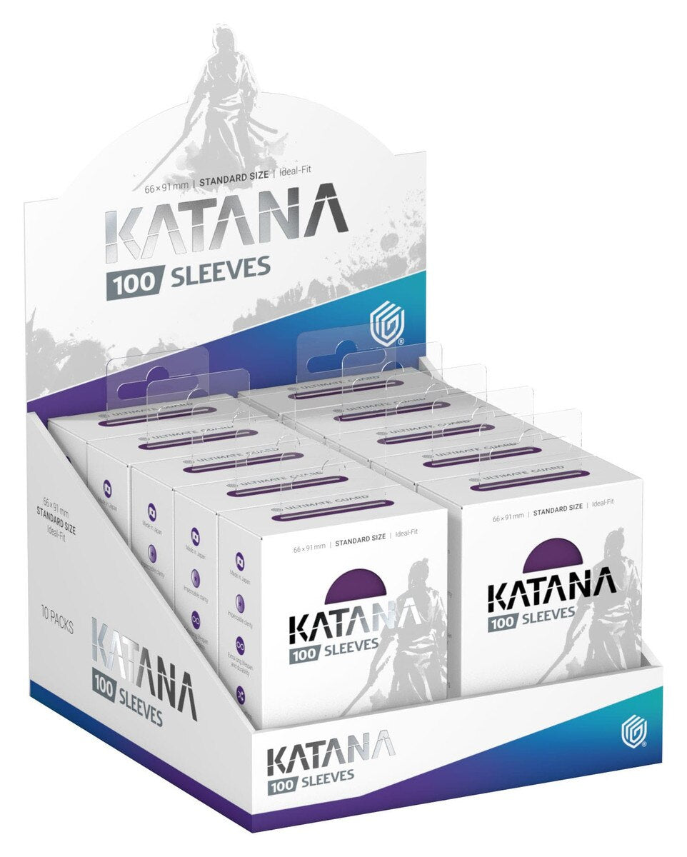 Ultimate Guard Katana Sleeves Standard Size - Iris Bloom