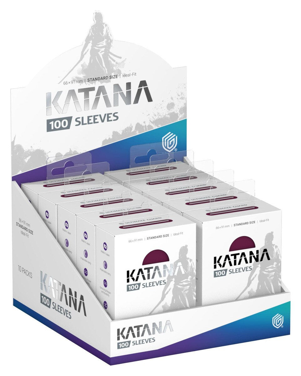 Ultimate Guard Katana Sleeves Standard Size - Radiant Plum