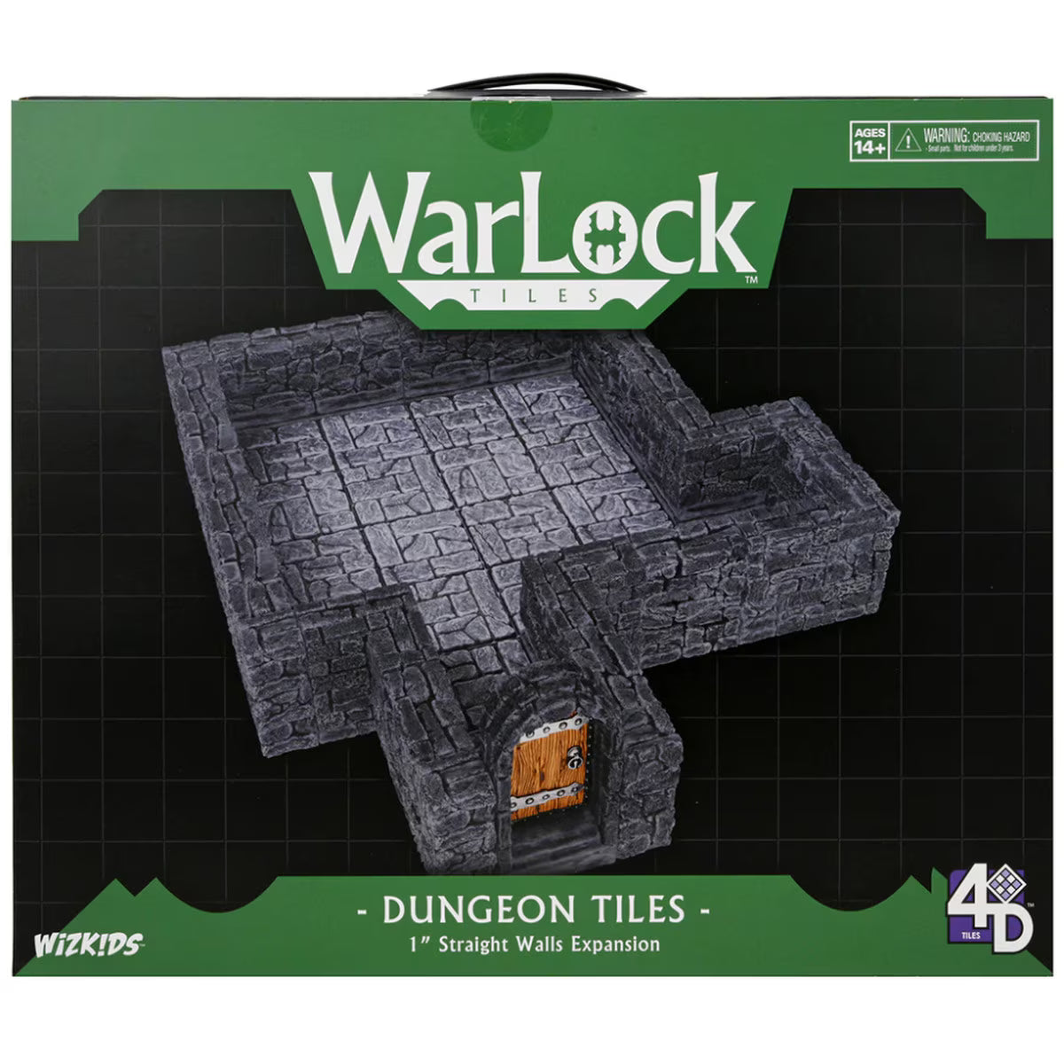 Dungeons & Dragons - WarLock Tiles Expansion Pack - Dungeon Straight Walls