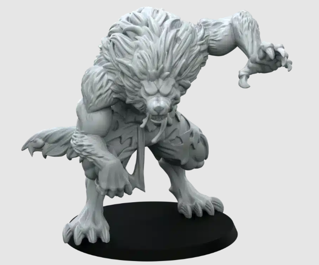 Printed Miniature - Wyett