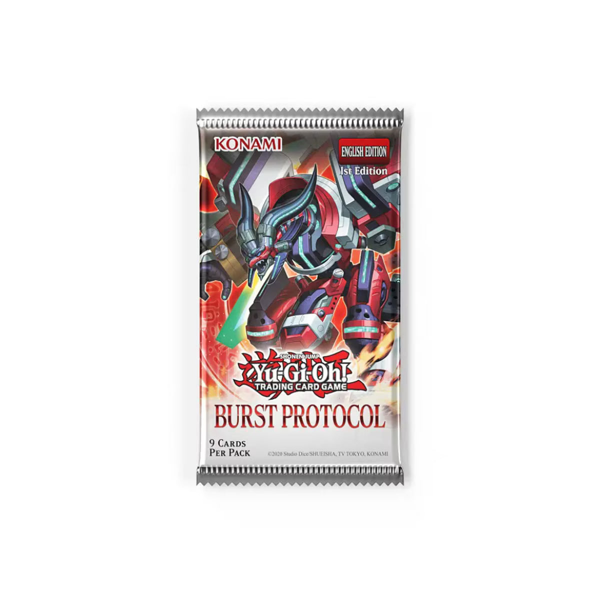 Yu-Gi-Oh! Burst Protocol Booster Pack WZRD TCG Yu-Gi-Oh! Burst Protocol Booster Pack WZRD TCG