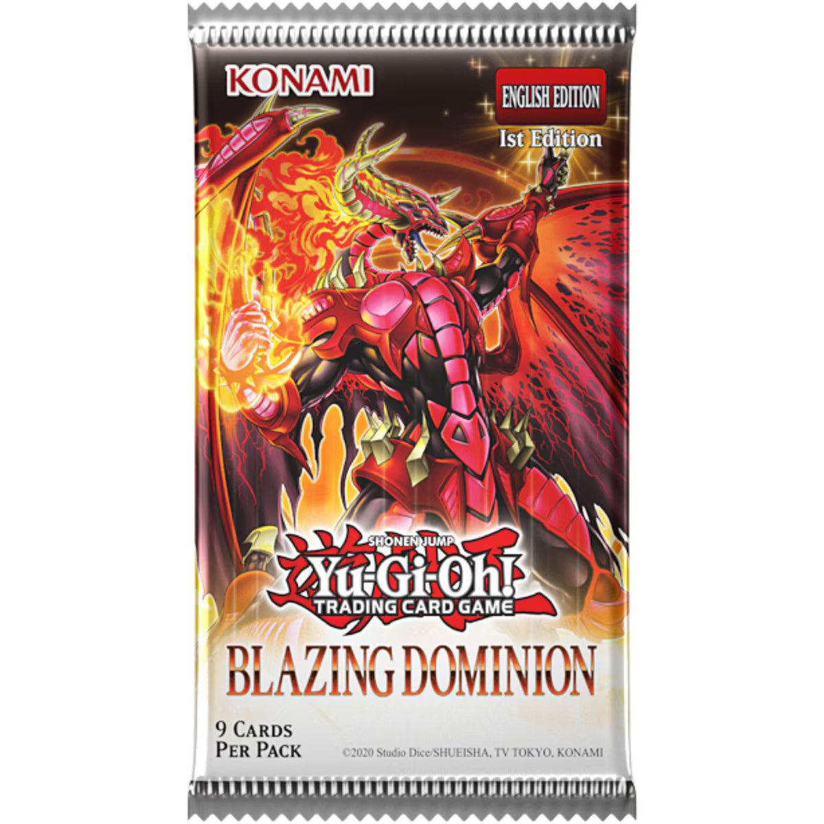 Yu-Gi-Oh! Blazing Dominion - Booster Pack