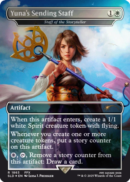 Secret Lair - Final Fantasy - Weapons Rainbow Foil - WZRD TCG
