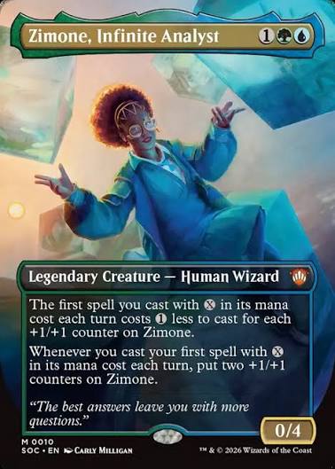 WZRD Decks- Zimone, Infinite Analyst