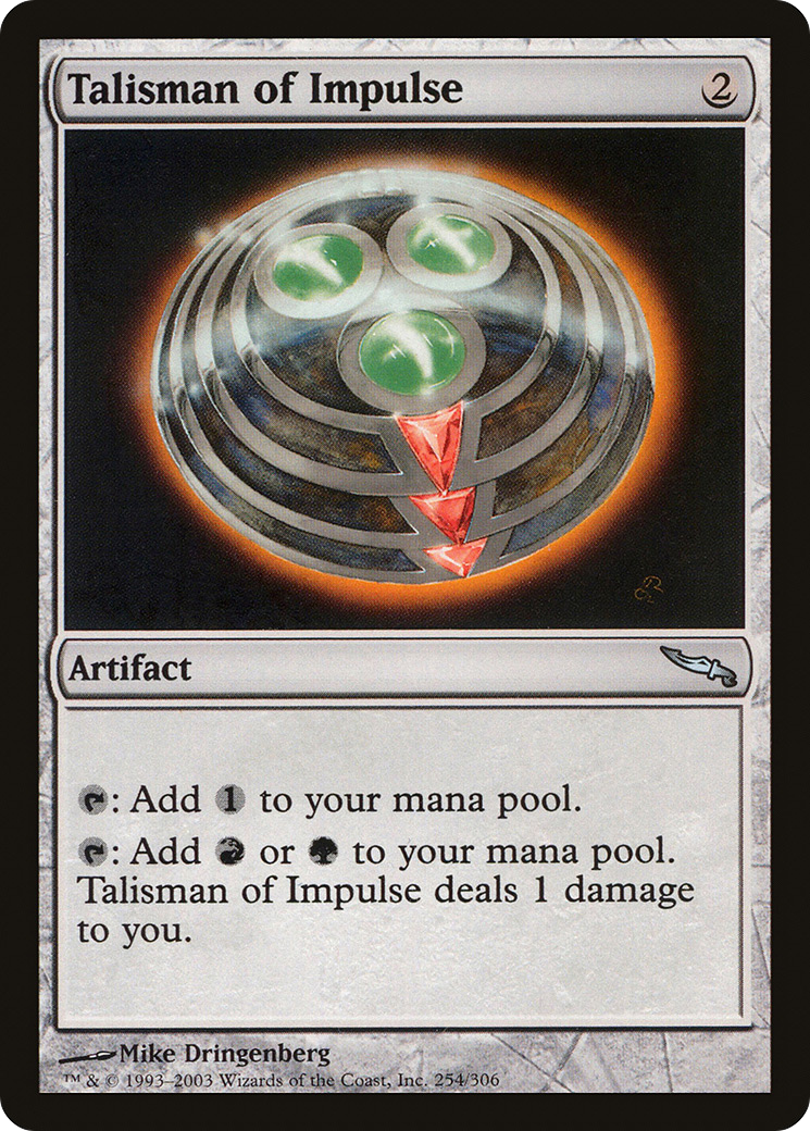 Talisman of Impulse (MRD) 254