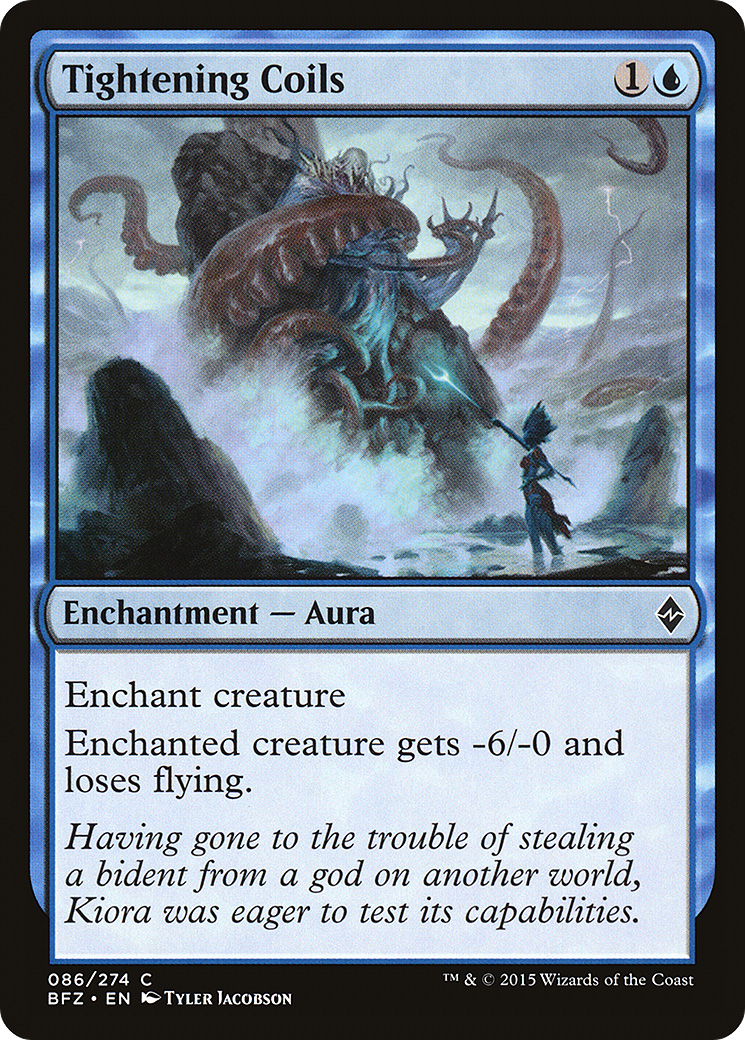 Tightening Coils (BFZ) 86 - WZRD TCG