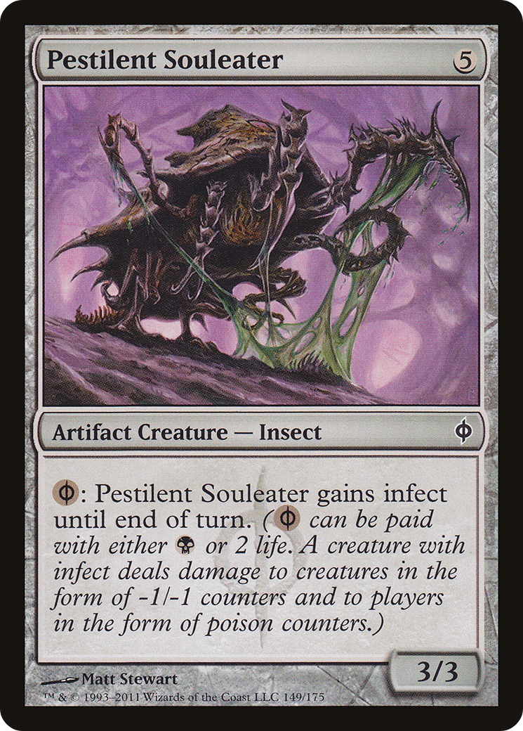 Pestilent Souleater (NPH) 149 - WZRD TCG