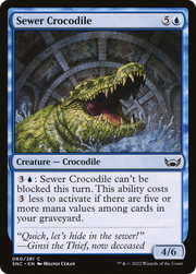 Sewer Crocodile (SNC) 60 - WZRD TCG