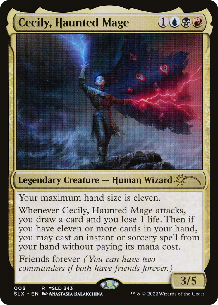 Cecily, Haunted Mage (SLX) 3