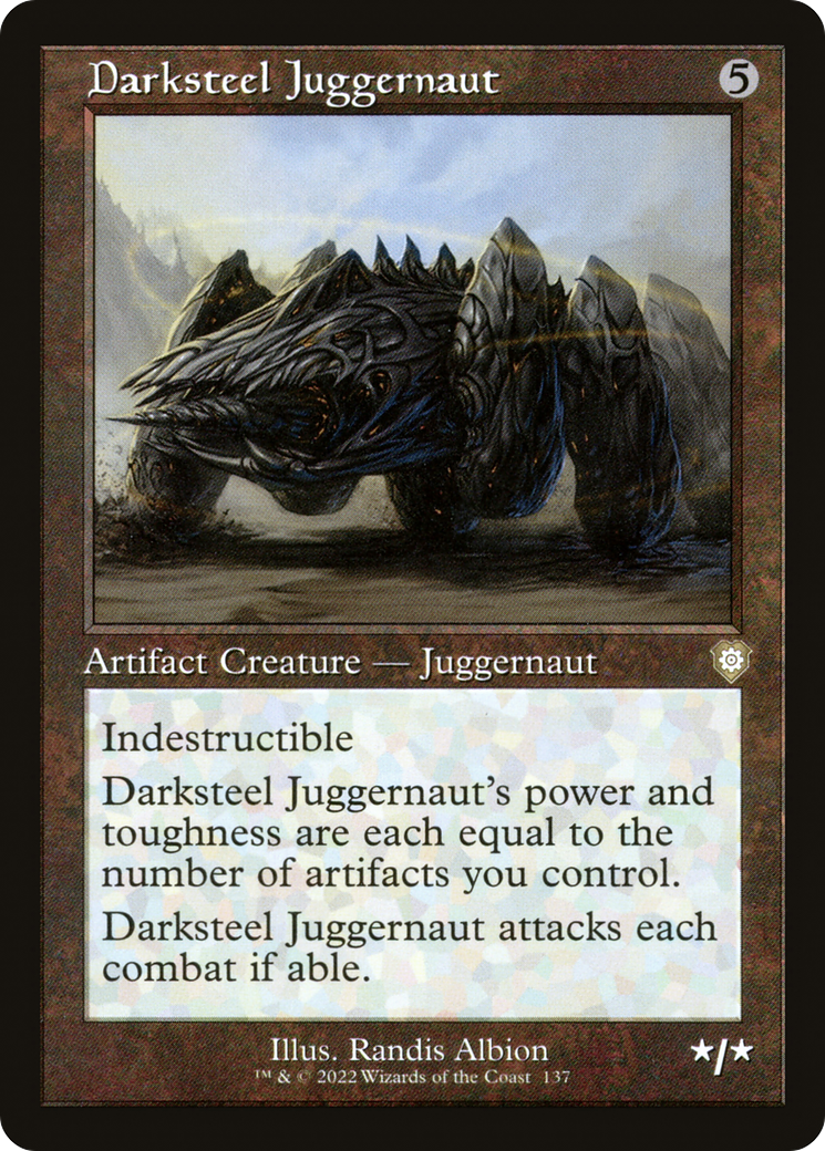 Darksteel Juggernaut (BRC) 137