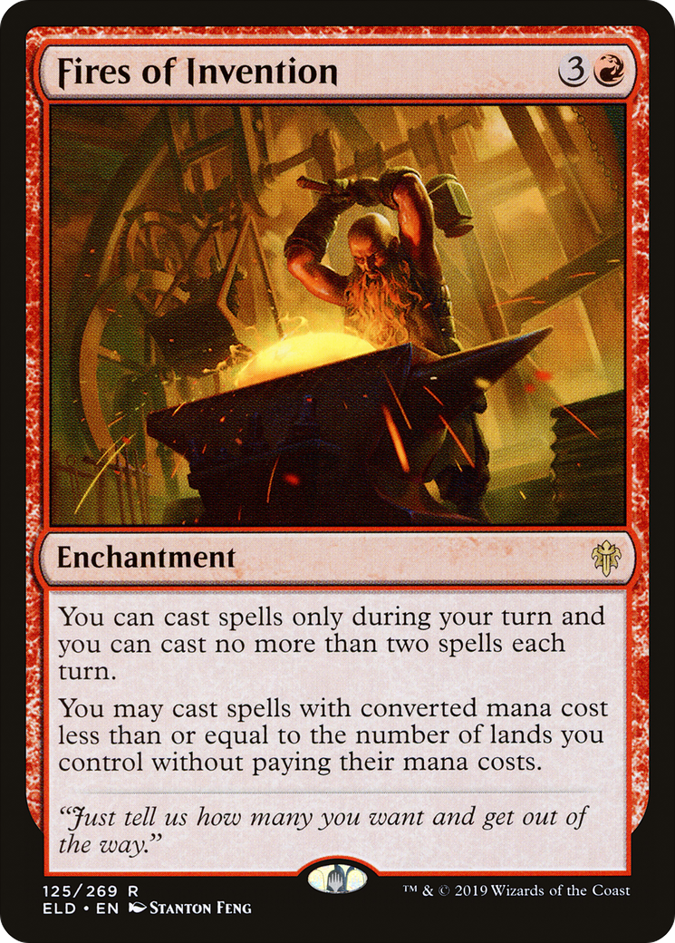 Fires of Invention (ELD) 125 - WZRD TCG