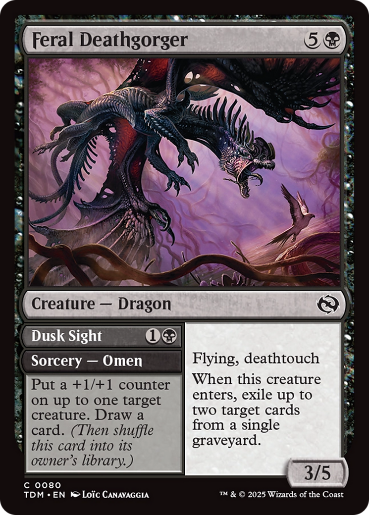 Feral Deathgorger (DFC) (TDM) 80 - WZRD TCG