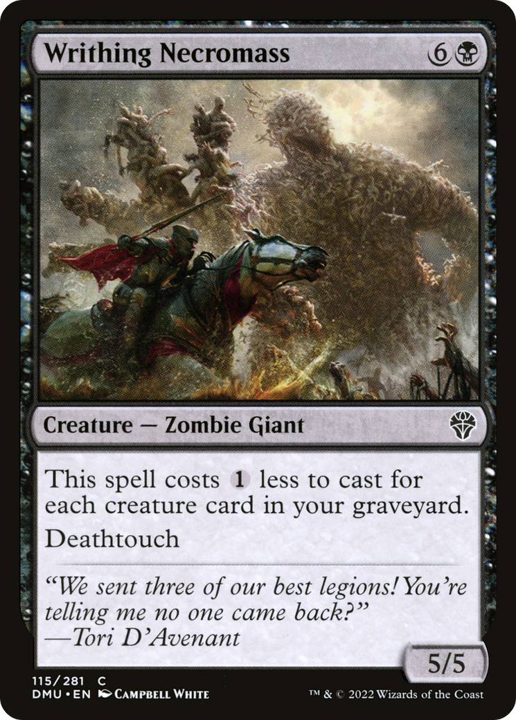 Writhing Necromass (DMU) 115