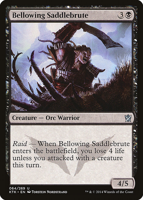 Bellowing Saddlebrute front