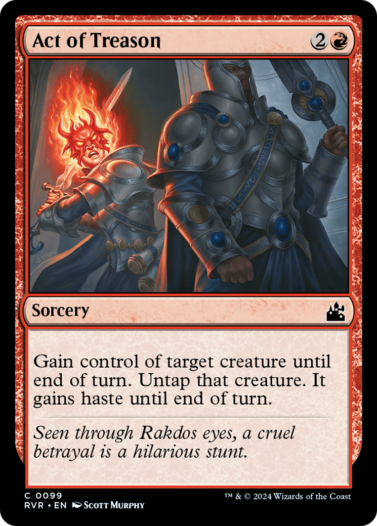 Act of Treason (RVR) 99 - WZRD TCG