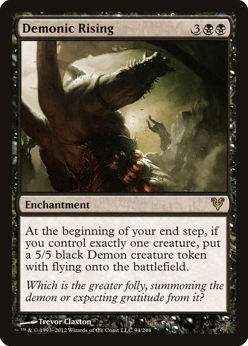 Demonic Rising front
