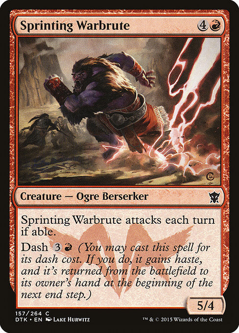 Sprinting Warbrute front