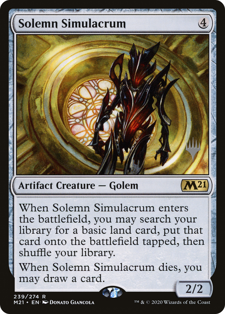 Solemn Simulacrum (PM21) 239p - WZRD TCG