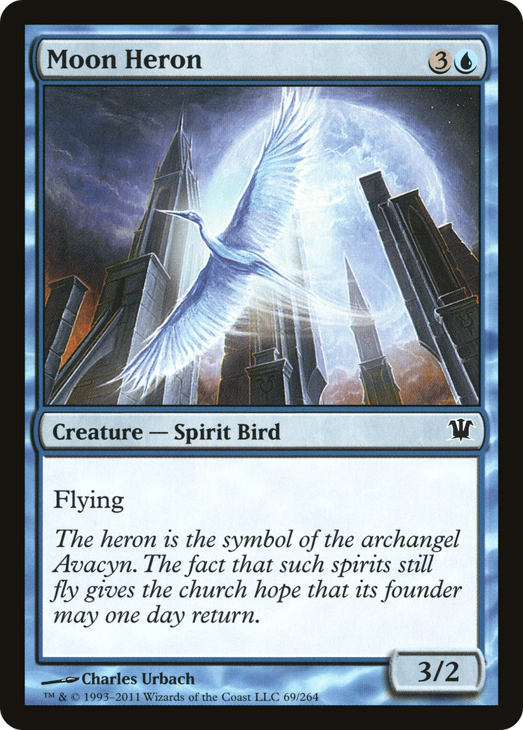 Moon Heron (ISD) 69 - WZRD TCG