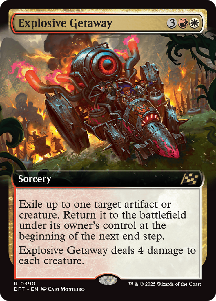 Explosive Getaway (DFT) 390 - WZRD TCG