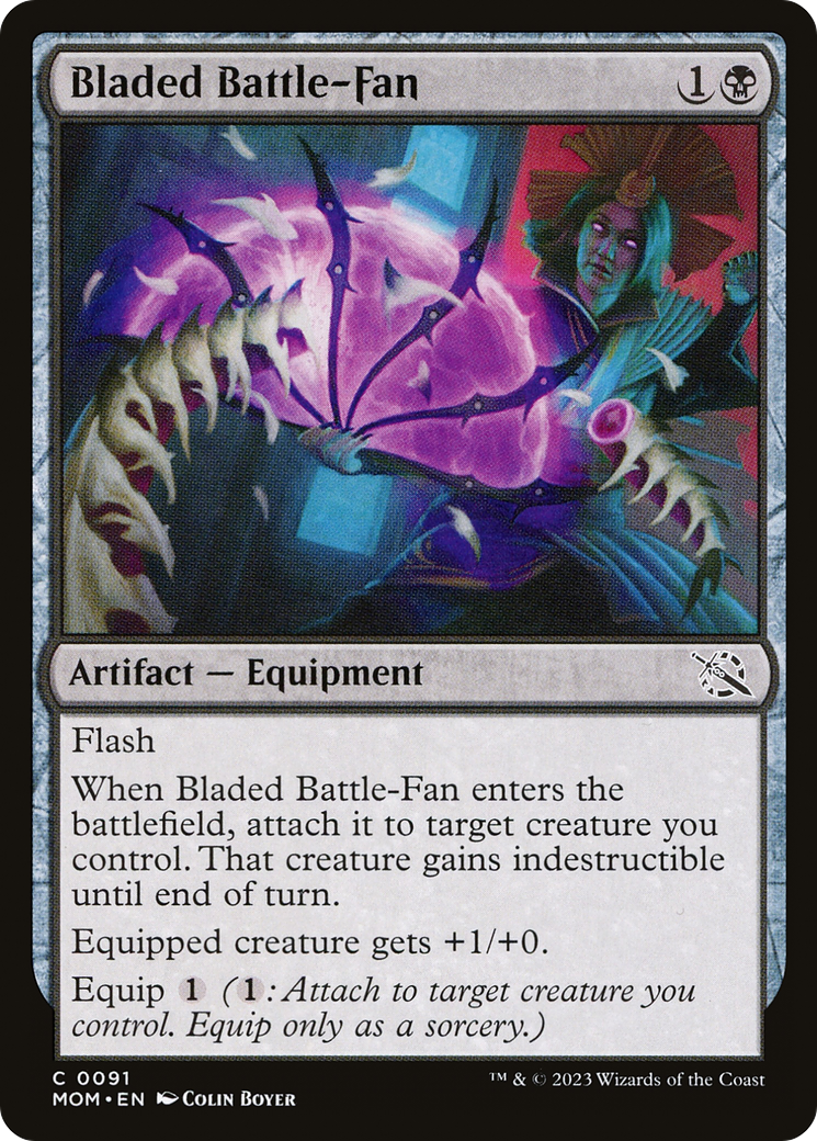 Bladed Battle-Fan (MOM) 91 - WZRD TCG