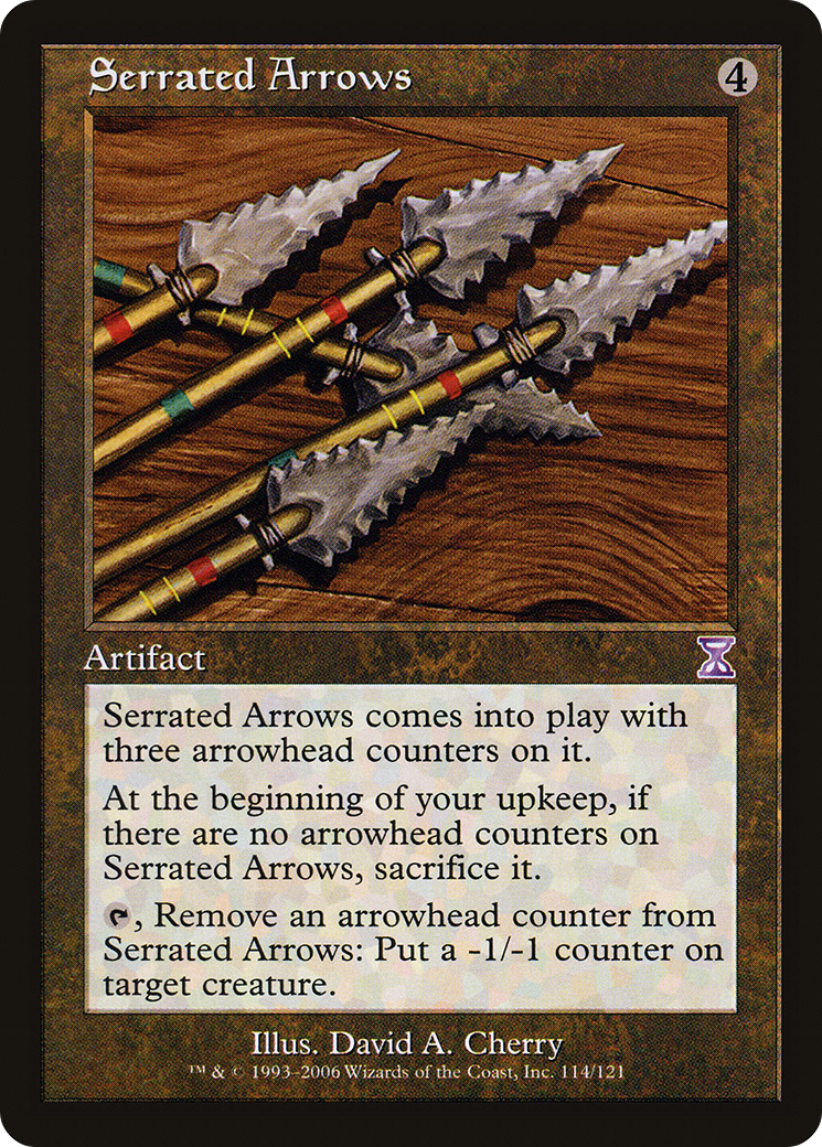 Serrated Arrows (TSB) 114 - WZRD TCG