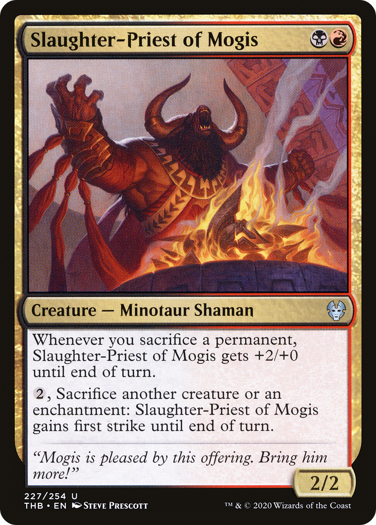 Slaughter-Priest of Mogis (THB) 227 - WZRD TCG