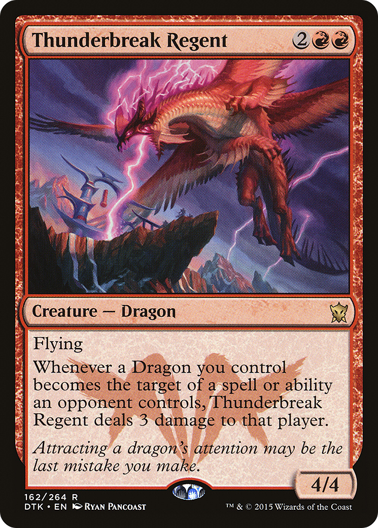 Thunderbreak Regent (DTK) 162 - WZRD TCG
