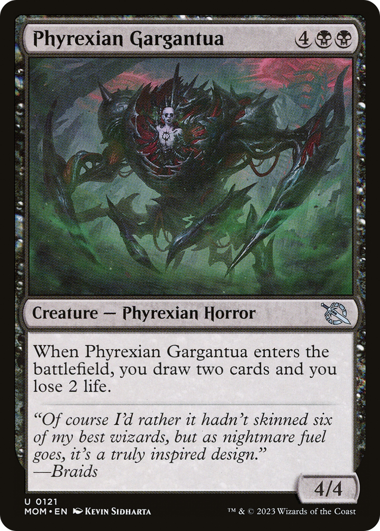 Phyrexian Gargantua (MOM) 121