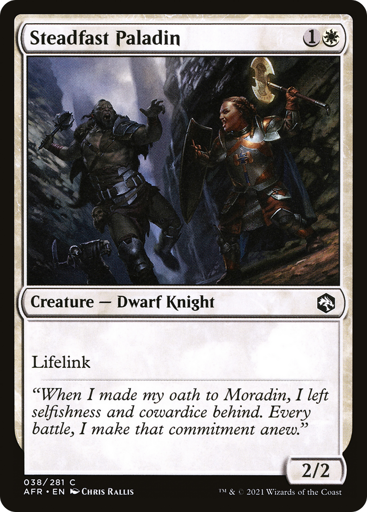 Steadfast Paladin (AFR) 38