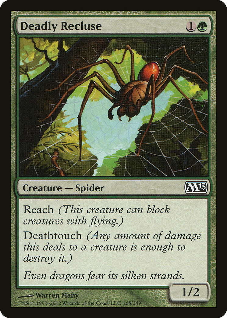 Deadly Recluse (M13) 165 - WZRD TCG