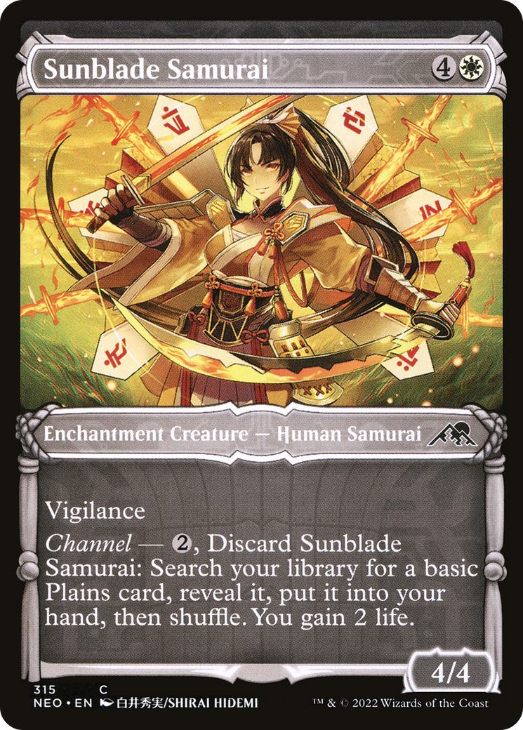 Sunblade Samurai (NEO) 315 - WZRD TCG
