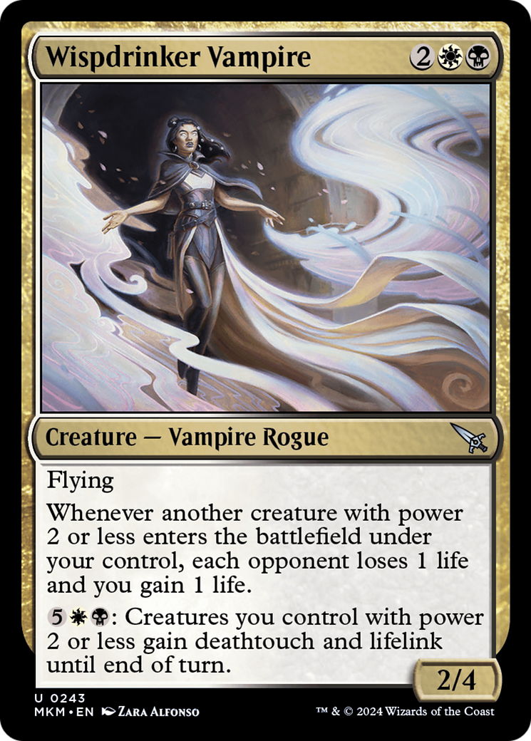 Wispdrinker Vampire (MKM) 243 - WZRD TCG