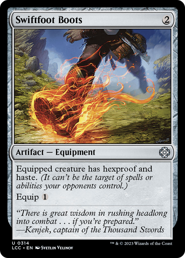 Swiftfoot Boots (LCC) 314 - WZRD TCG